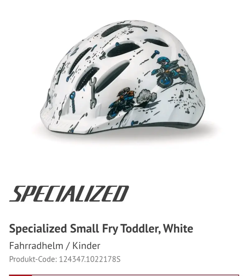Casco Specialized blanco con diseño - 2