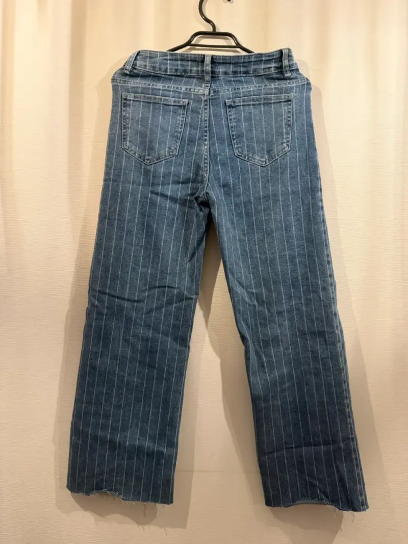 Jeans azules rayados franca fortuna - 3