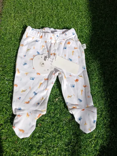 Pantalón bebé estampado safari - miniatura 1