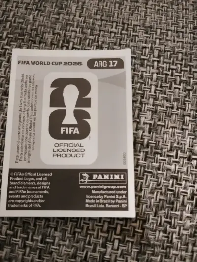Lámina Panini Lionel Messi y Jeremy doku extra - miniatura 2