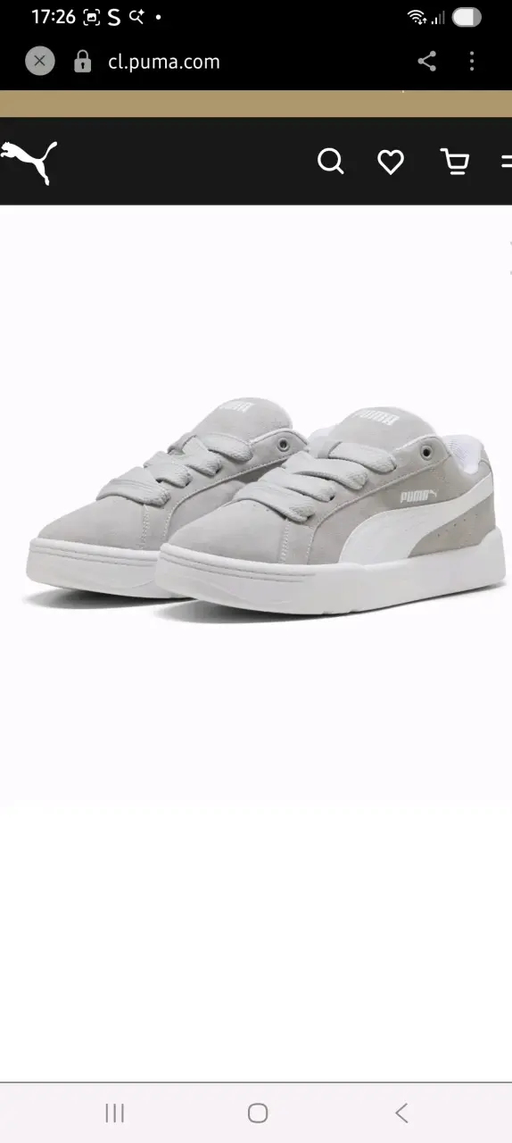 Zapatillas grises Puma - 2