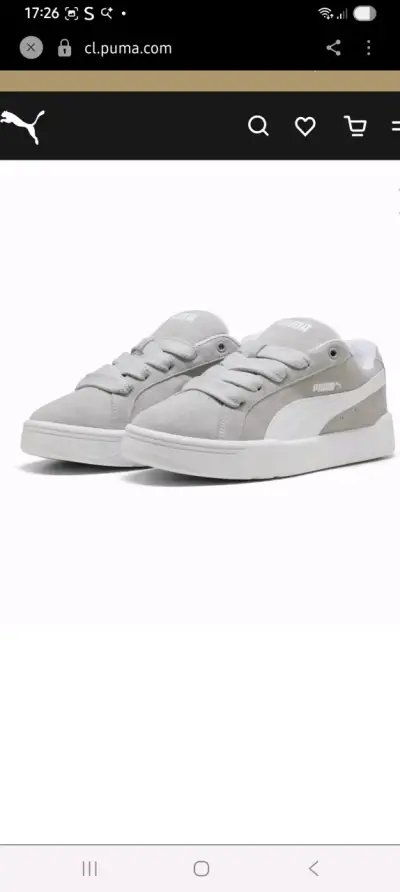 Zapatillas grises Puma - miniatura 2
