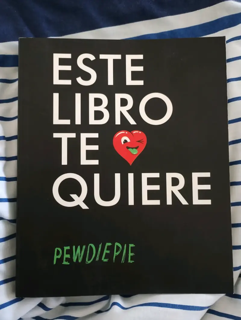 Libro 'Este Libro Te Quiere' PewDiePie