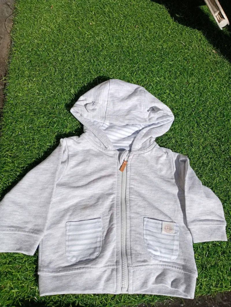 Conjunto niño NASA azul y gris - 2