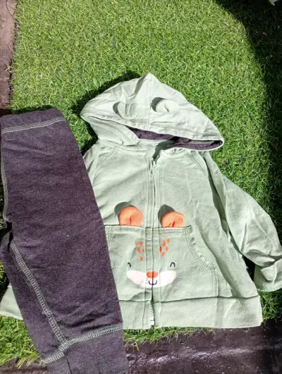 Conjunto niño NASA azul y gris - miniatura 3
