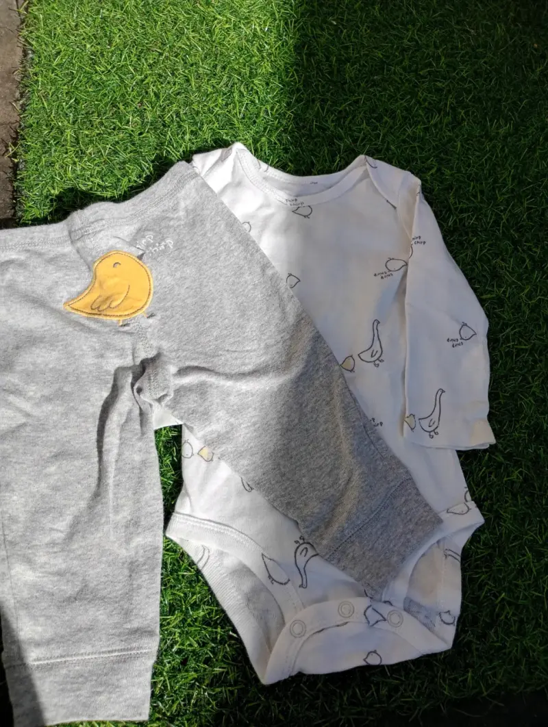 Conjunto niño NASA azul y gris - 6