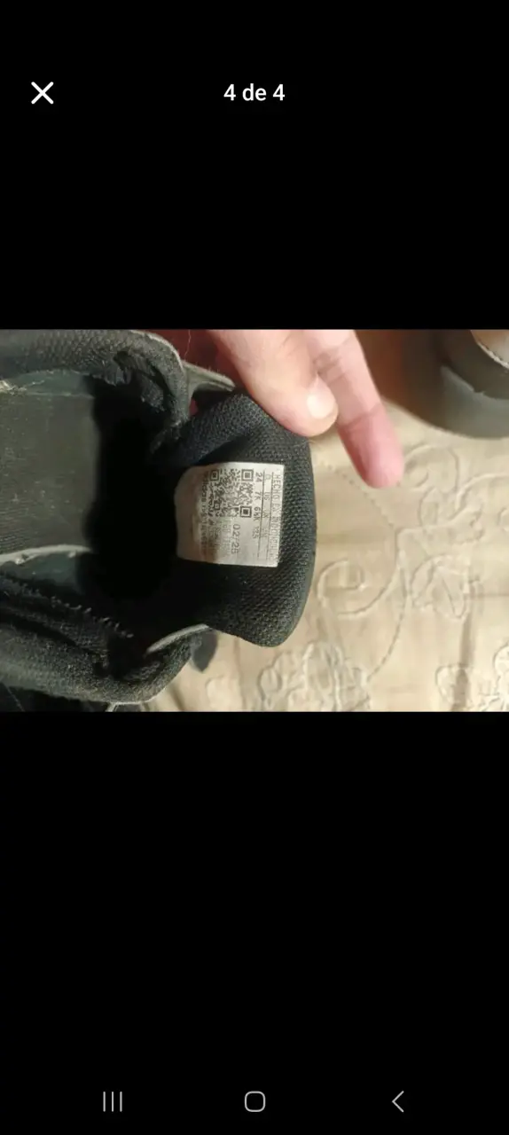 Zapatos negros con velcro - 4