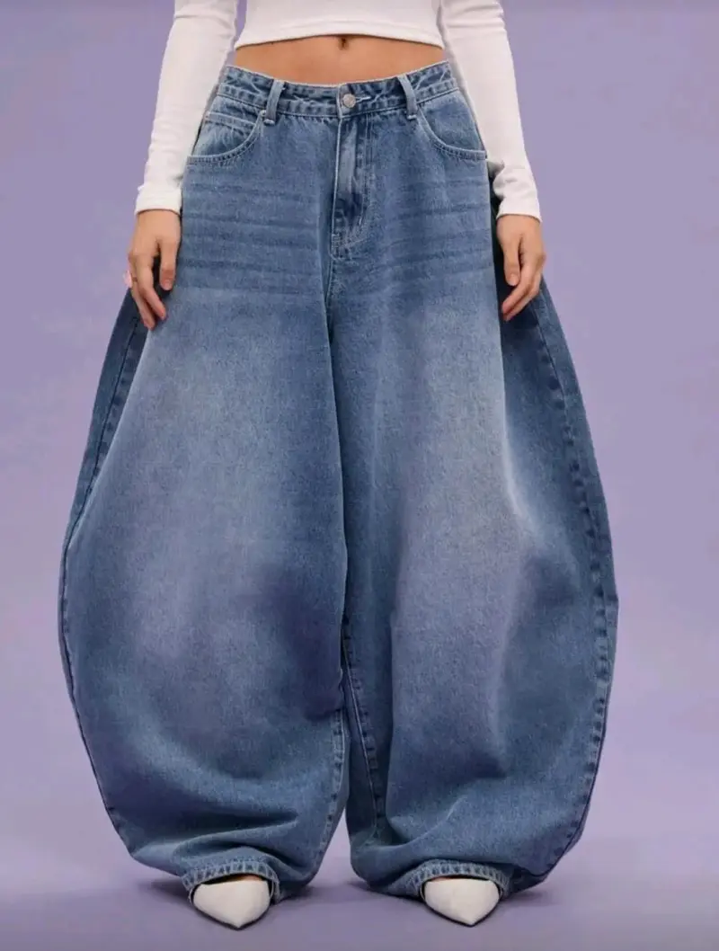 Jeans azules/Modelo Globo/Nuevos/unisex - 3