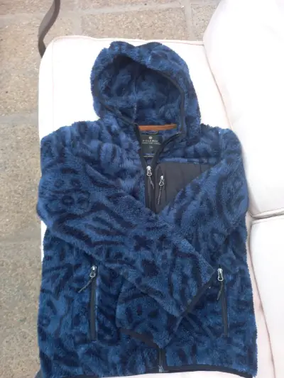 Chaqueta Polemic polar azul con capucha - miniatura 1
