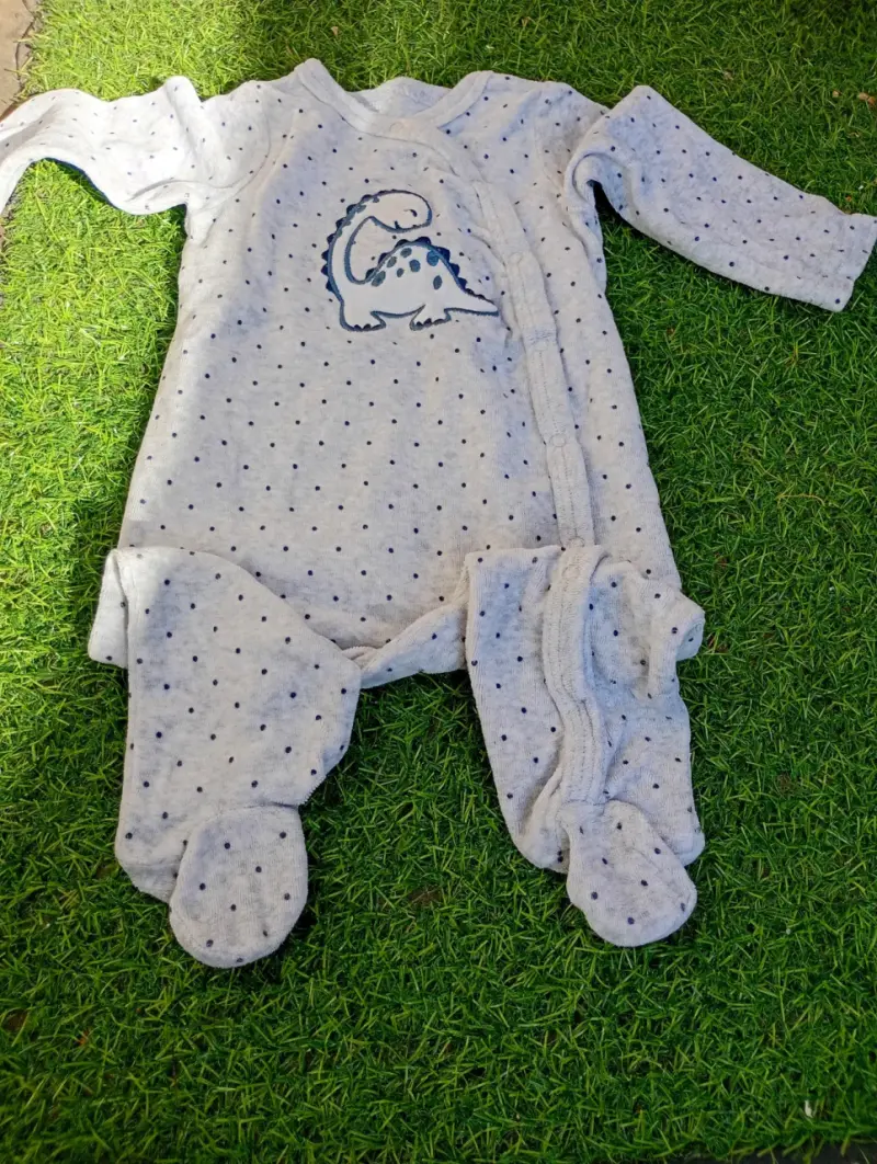 Enterito de bebé con pingüino - 3