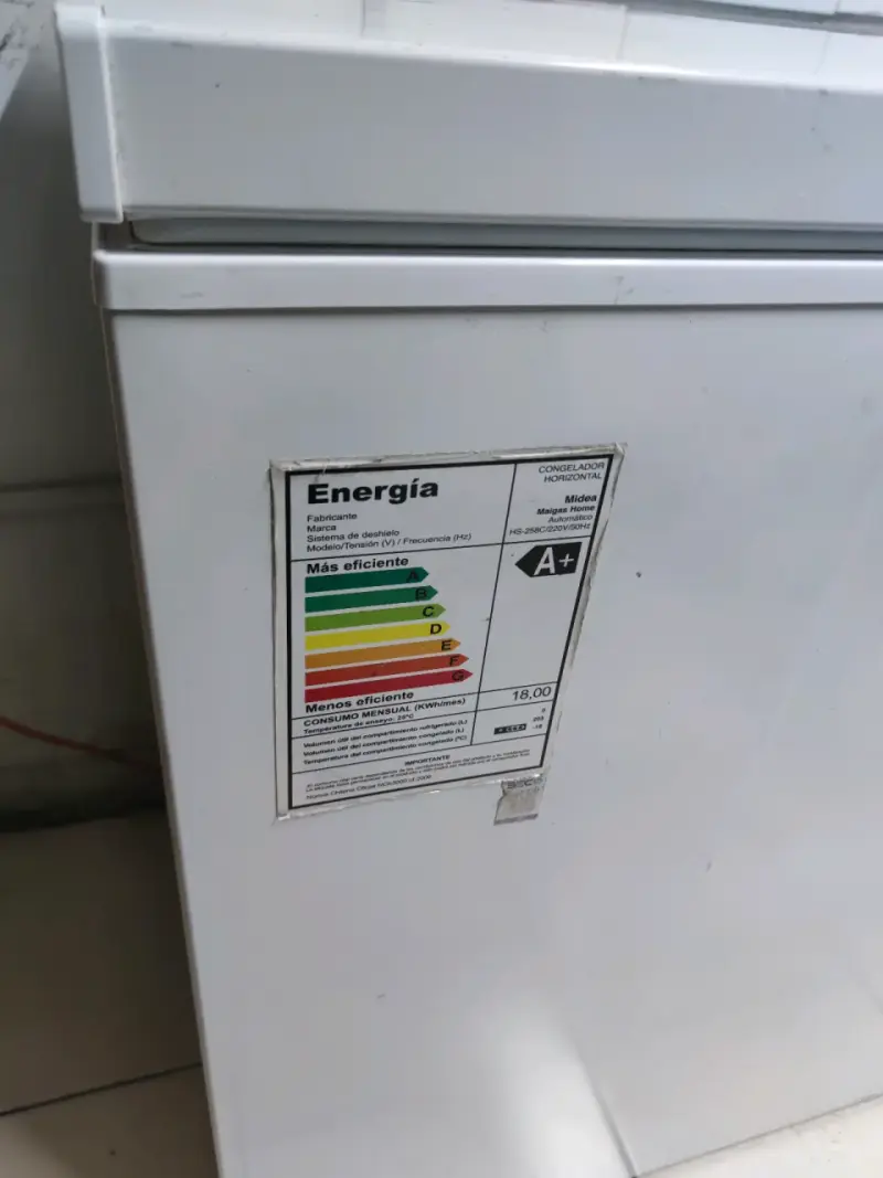 Congelador  horizontal Midas blanco - 2