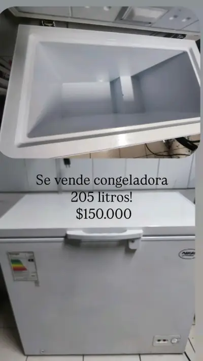 Congelador  horizontal Midas blanco - miniatura 4