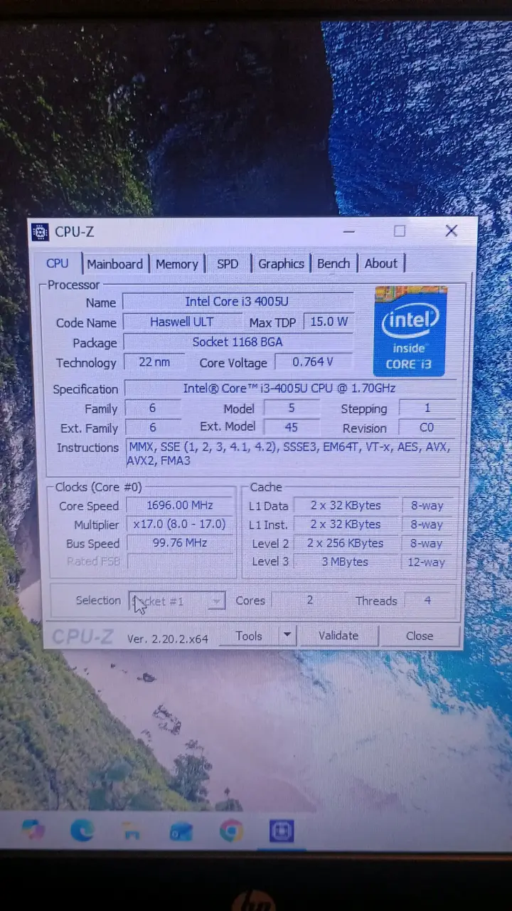 Notebook HP 240 G4  INTEL I3 SSD 480 GB , 6GB RAM - 4