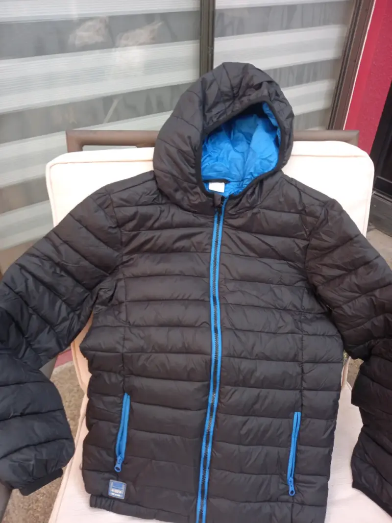 Parka Ficcus marrón para niño talla 12 años - 4