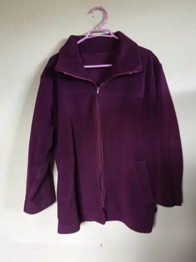 Chaqueta de polar morada - miniatura 1