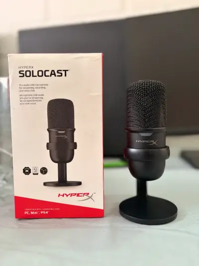 Micrófono HyperX Solocast USB - miniatura 1