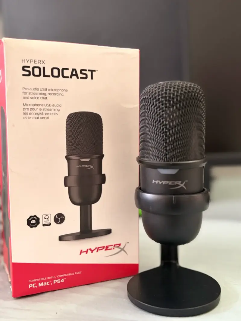 Micrófono HyperX Solocast USB - 2