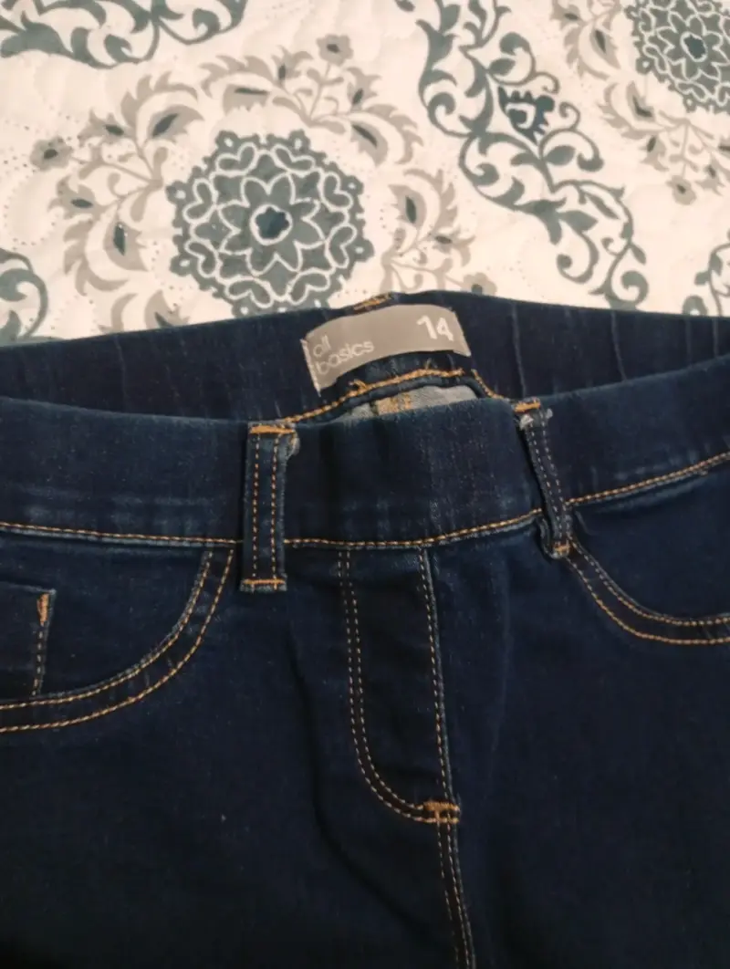 Jeans azul talla 14 All Basics - 1