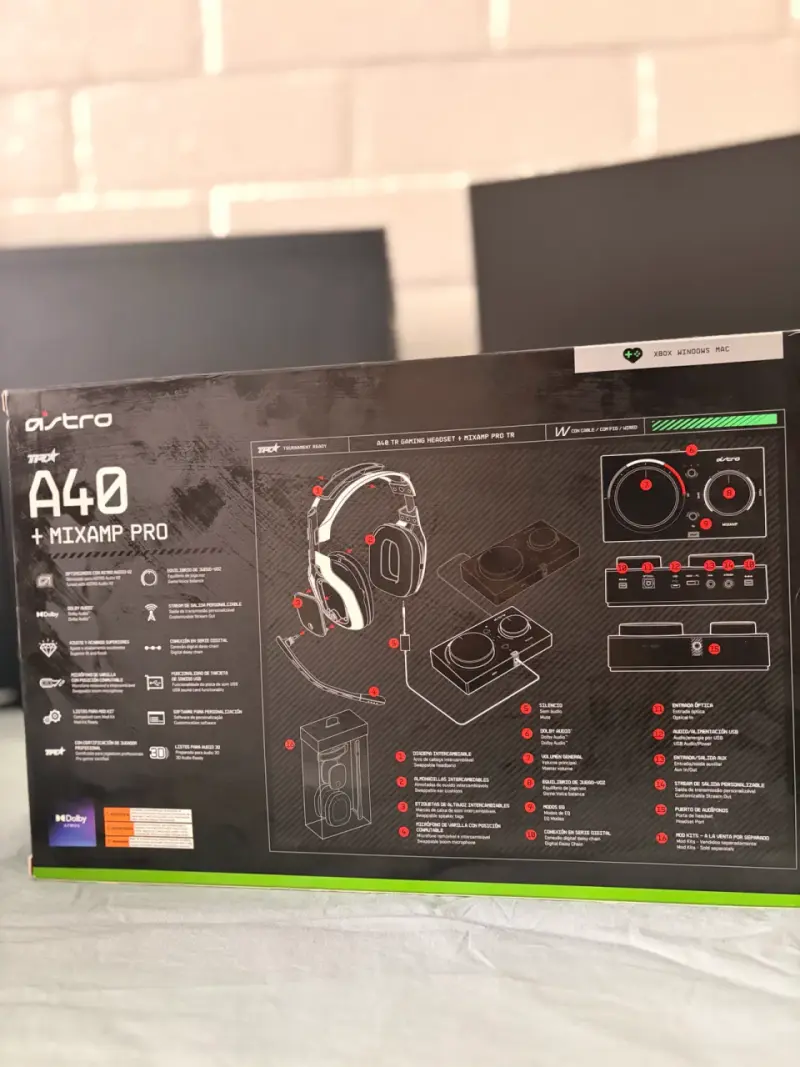 Auriculares Astro A40 + Mixamp Pro - 2
