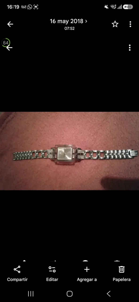 Reloj de pulsera metálico - 2