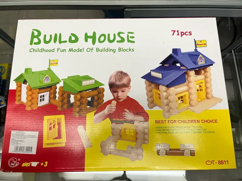 Juego de bloques Build House - 1