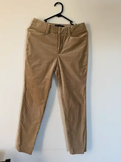 Pantalones beige saville row - miniatura 1