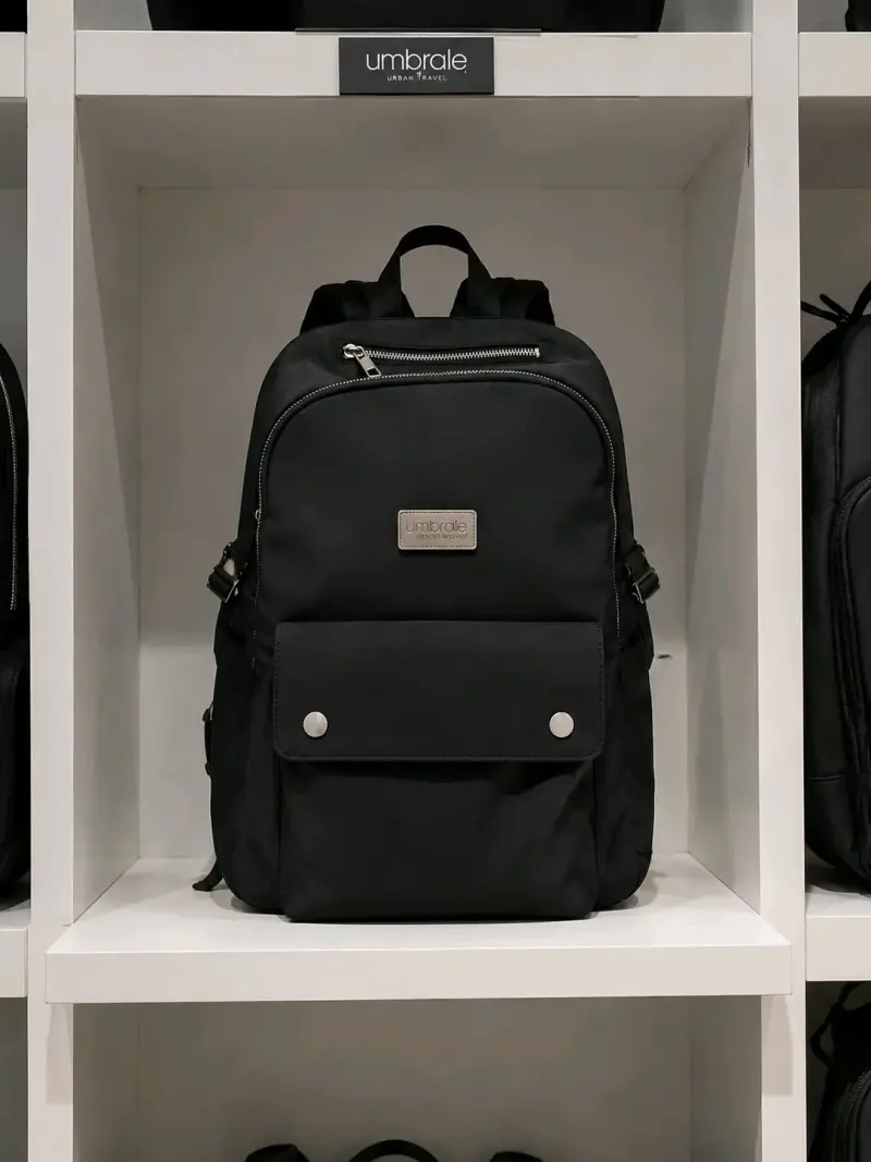 Mochila negra elegante Umbrale - 1