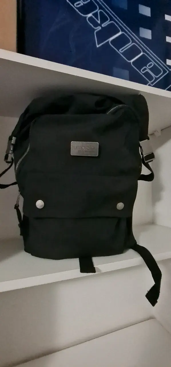 Mochila negra elegante Umbrale - 3