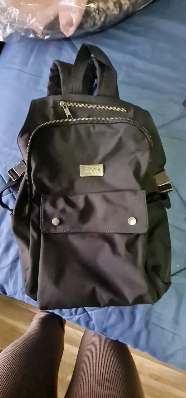 Mochila negra elegante Umbrale - 6