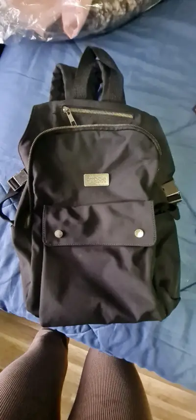 Mochila negra elegante Umbrale - miniatura 6