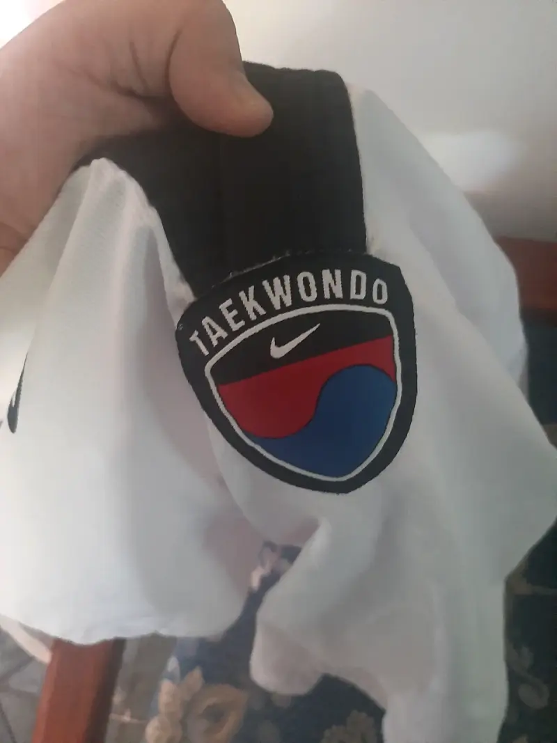 Uniforme Taekwondo Nike blanco - 2