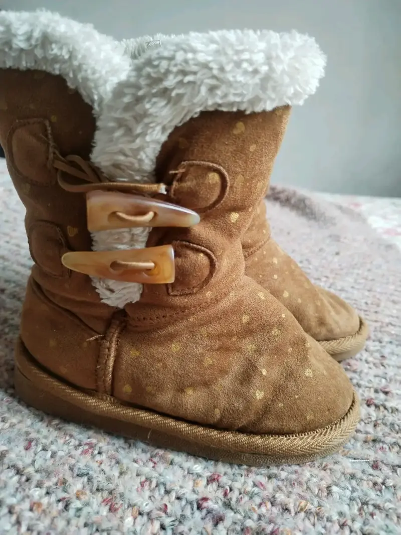 Botas de invierno 27 con forro niña - 2