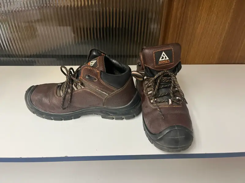 Botas de cuero marrón Sherpa - 2