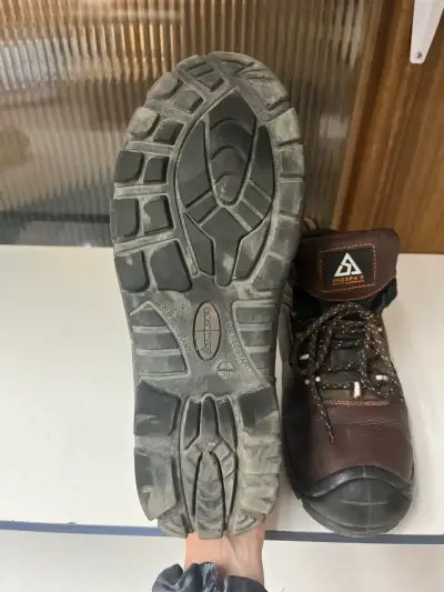 Botas de cuero marrón Sherpa - miniatura 3