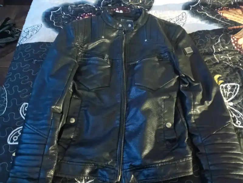 Chaqueta de cuero negra - 2