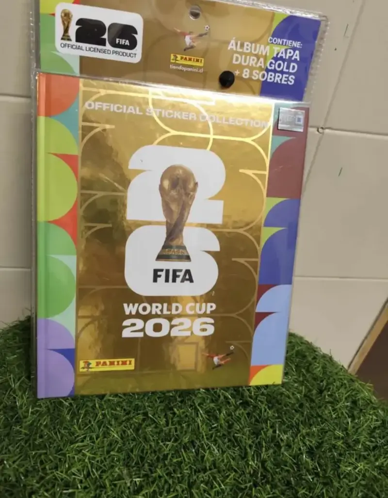 Álbum Panini Copa Mundial 2026 + 8 sobres - 2