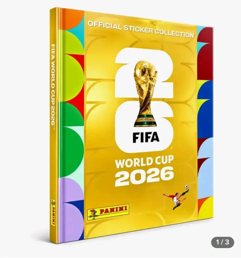 Álbum Panini Copa Mundial 2026 + 8 sobres - 3