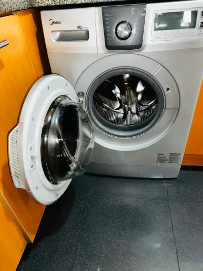 Lavadora Midea 8kg silver - miniatura 2