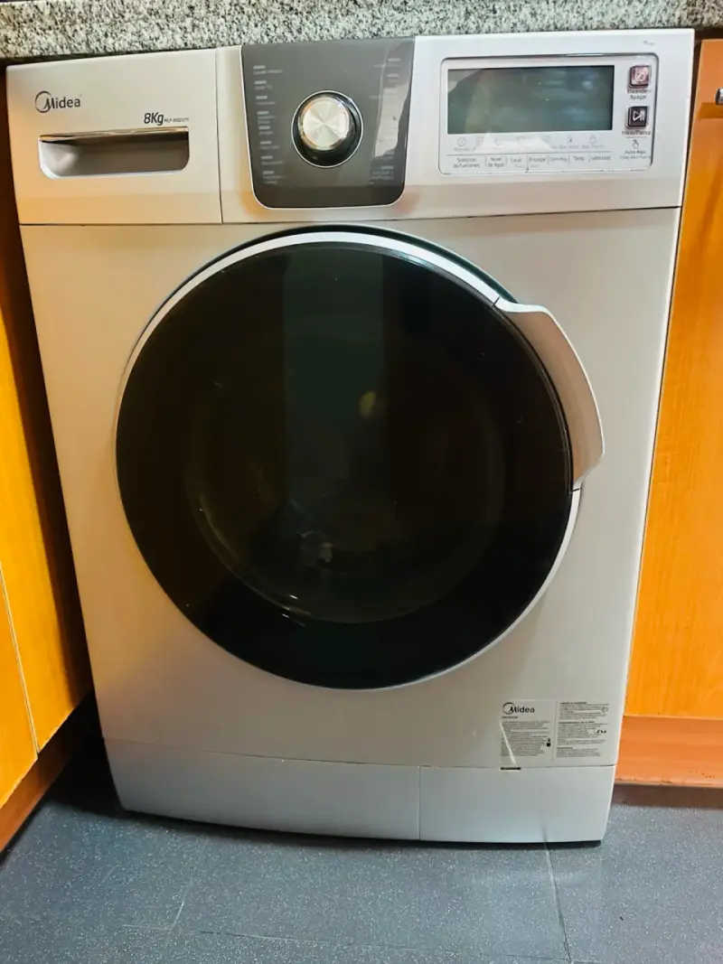 Lavadora Midea 8kg silver - 3