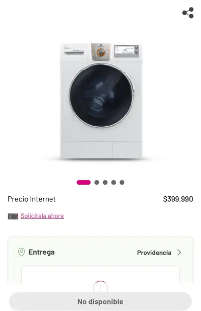 Lavadora Midea 8kg silver - miniatura 6