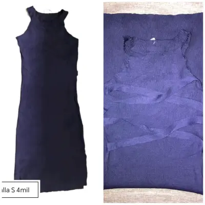 Vestido ajustado con brillo - miniatura 6