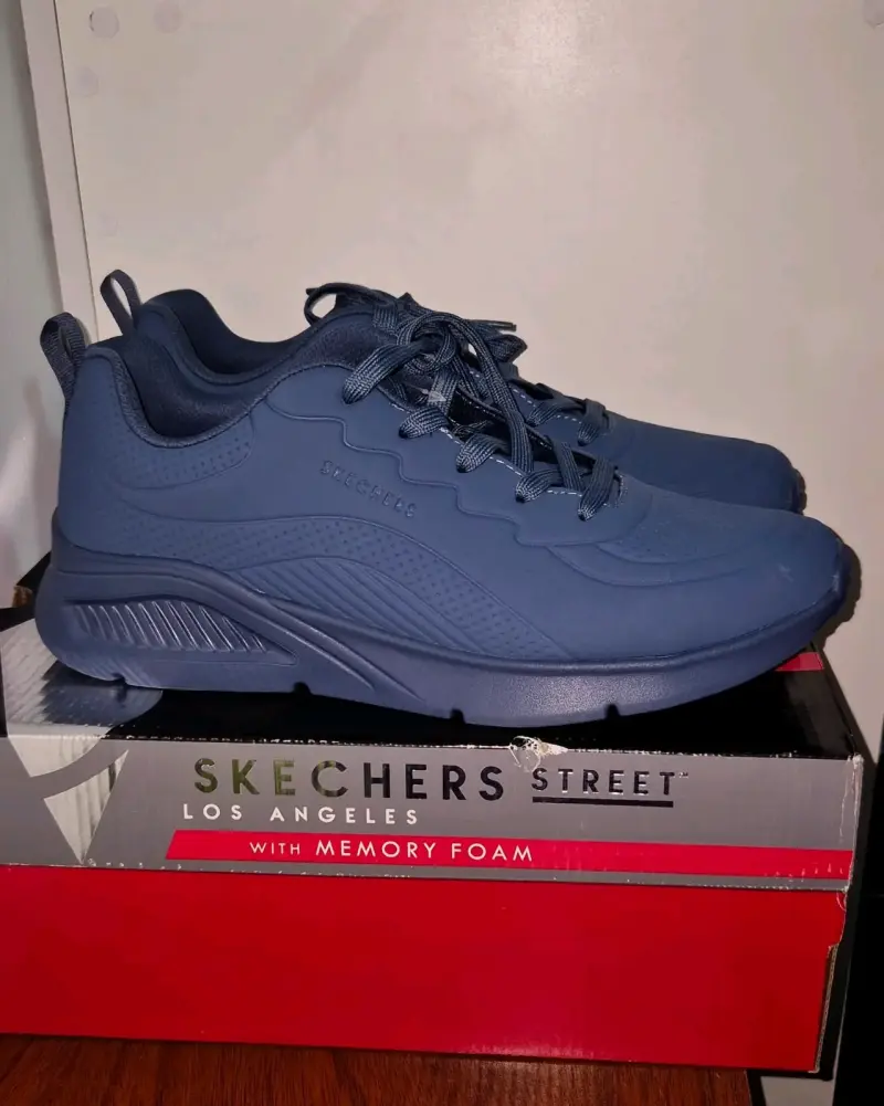Zapatillas Skechers azul - 1