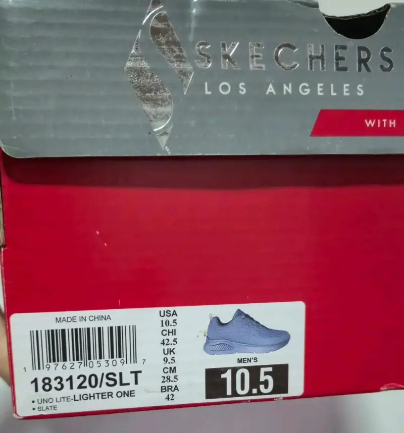 Zapatillas Skechers azul - 3