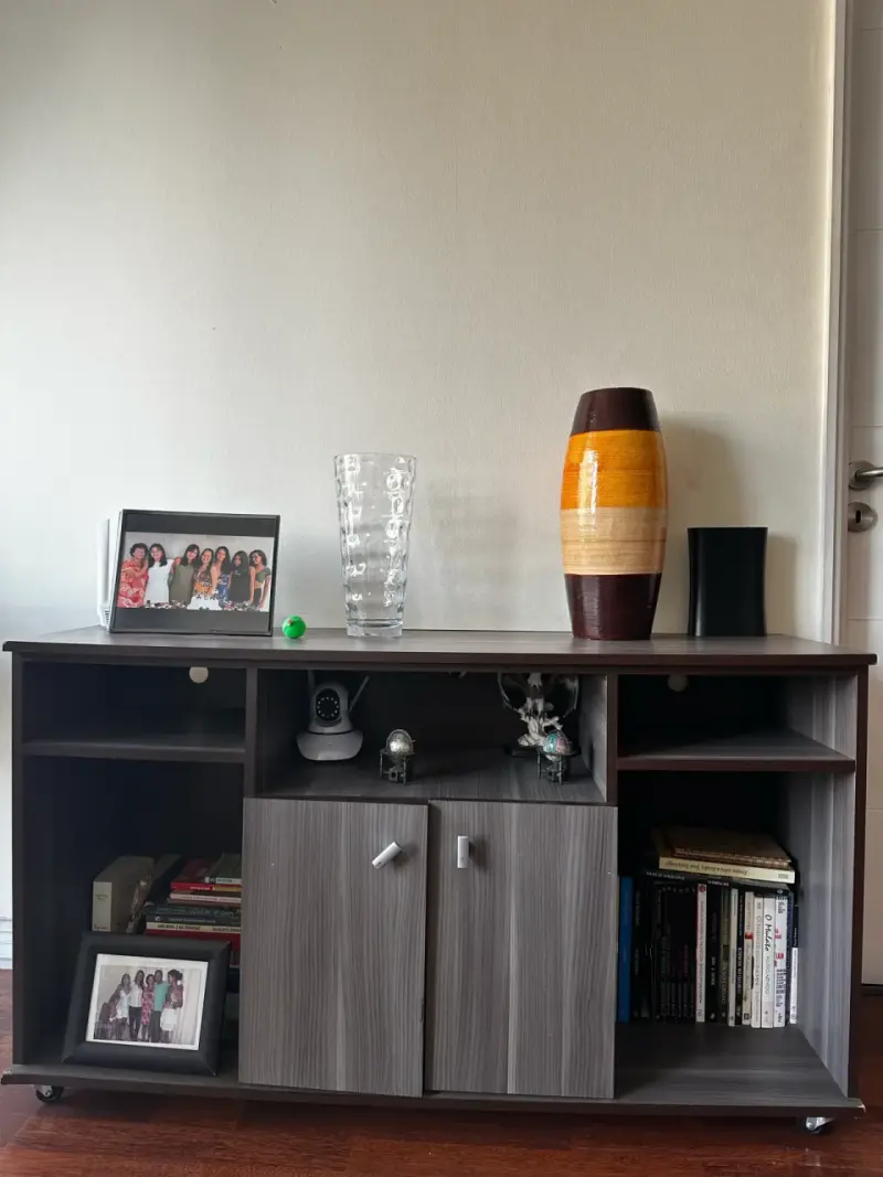 Mueble de almacenamiento gris - 2