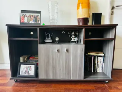 Mueble de almacenamiento gris - miniatura 3