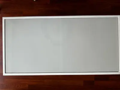 Mesa de centro vidrio blanco - miniatura 2