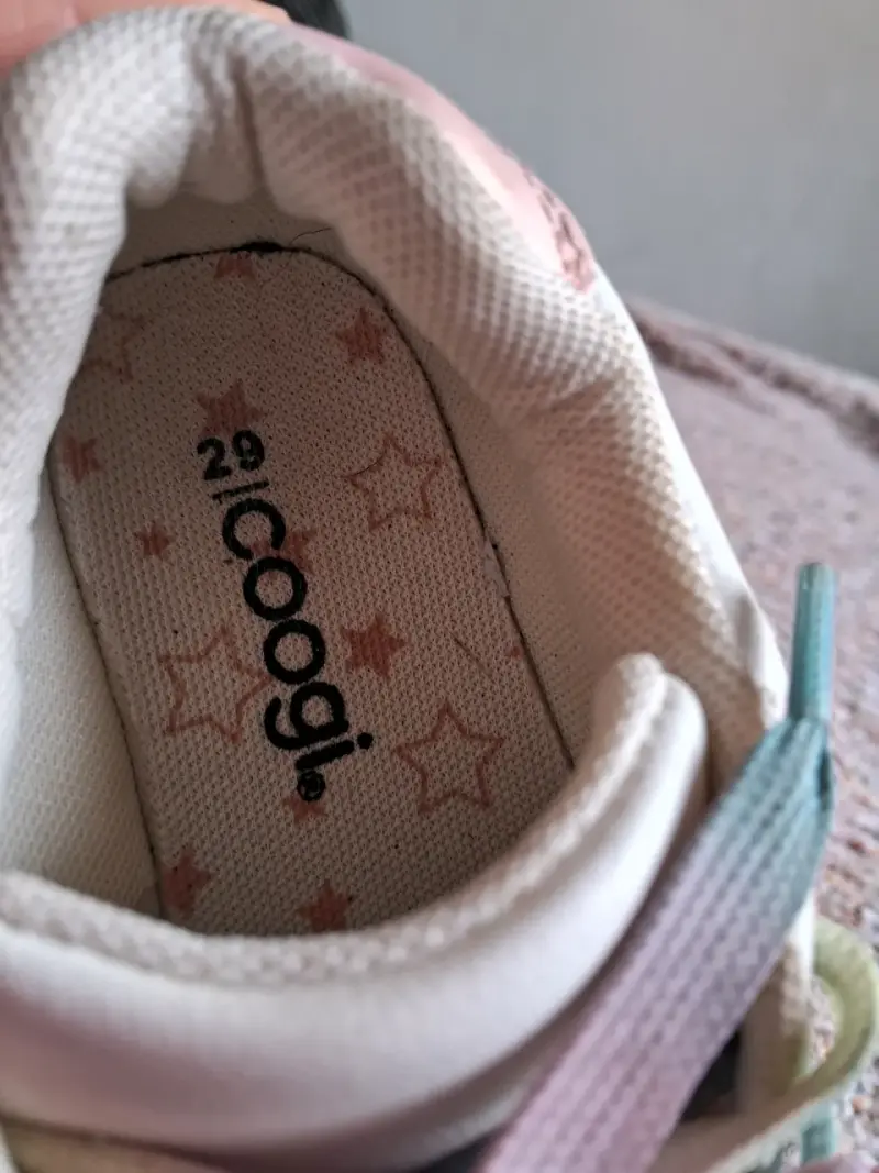 Zapatillas blancas 29 con cordones coloridos - 3