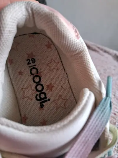 Zapatillas blancas 29 con cordones coloridos - miniatura 3