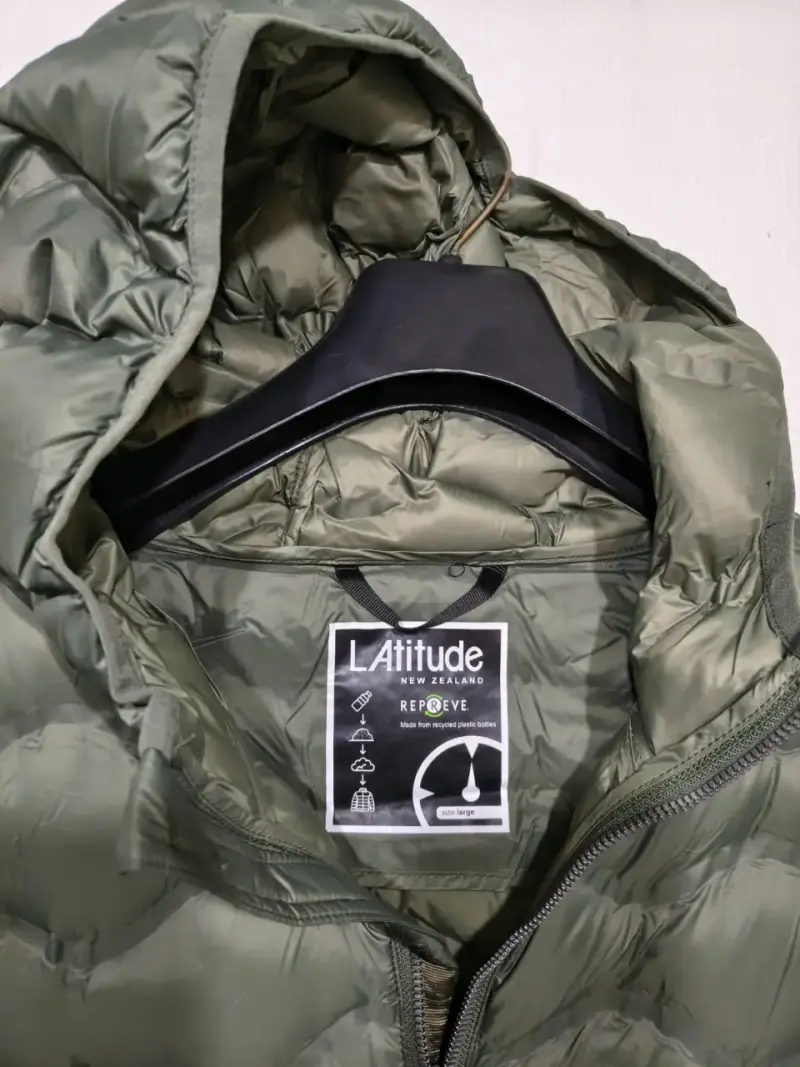 Chaqueta acolchada verde Latitud Nueva - 2