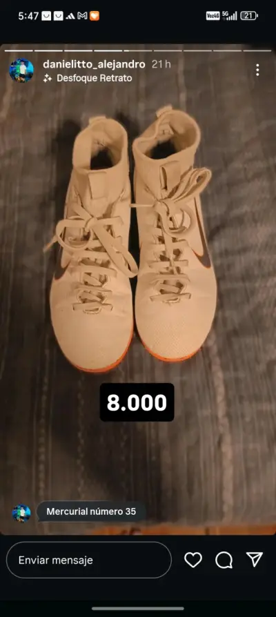 Zapatos deportivos Adidas Messi - miniatura 2